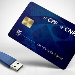 Certificado digital A1 (Arquivo) - 12 meses - Videoconferência